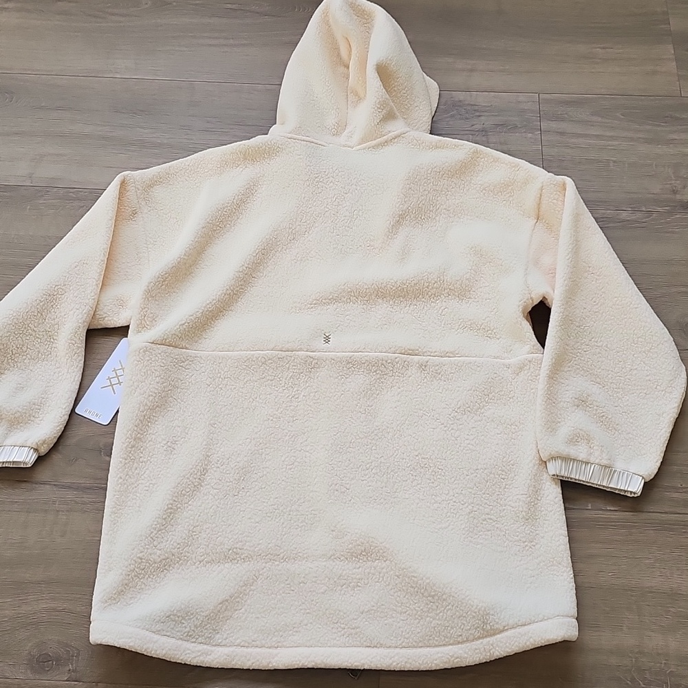 RHONE AloftFleece Full Zip Cream Size Medium - Picture 9 of 9